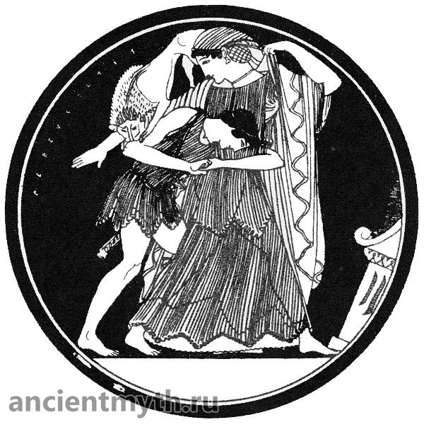 Пелей и Фетида | Мифы и легенды Древней Греции