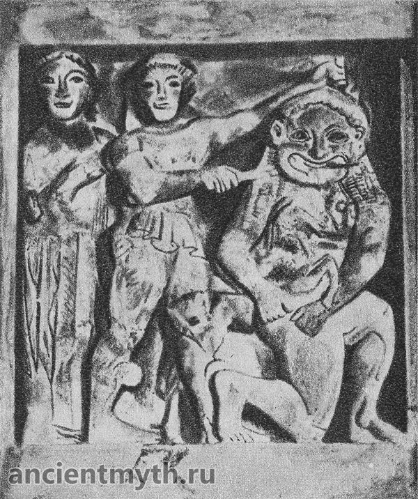 Персей убивает горгону Медузу